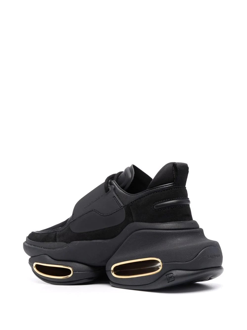 Balmain B Bold Low Top Sneakers Black 3