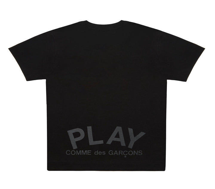 COMME des GARCONS PLAY 2 Hearts On Front And Back Tee Women Black 2