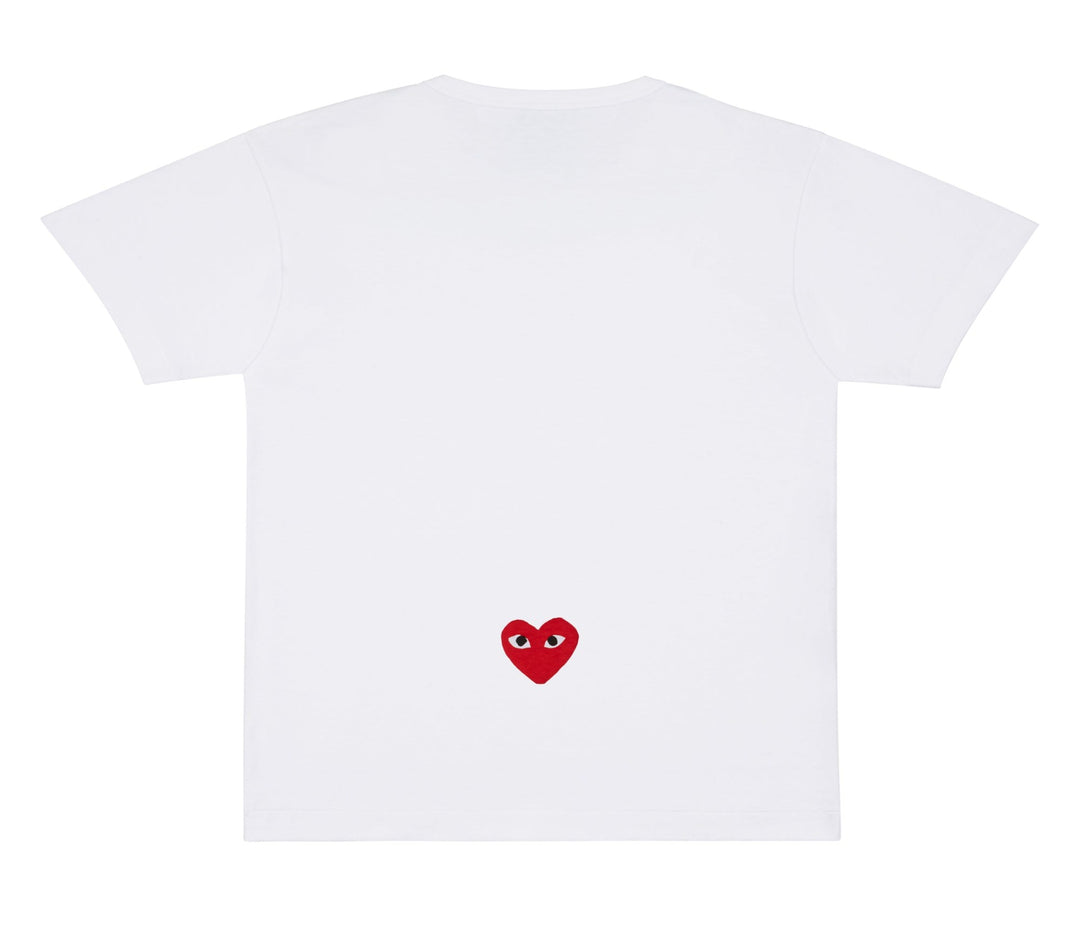 COMME des GARCONS PLAY Converse Play Tee Men White 2