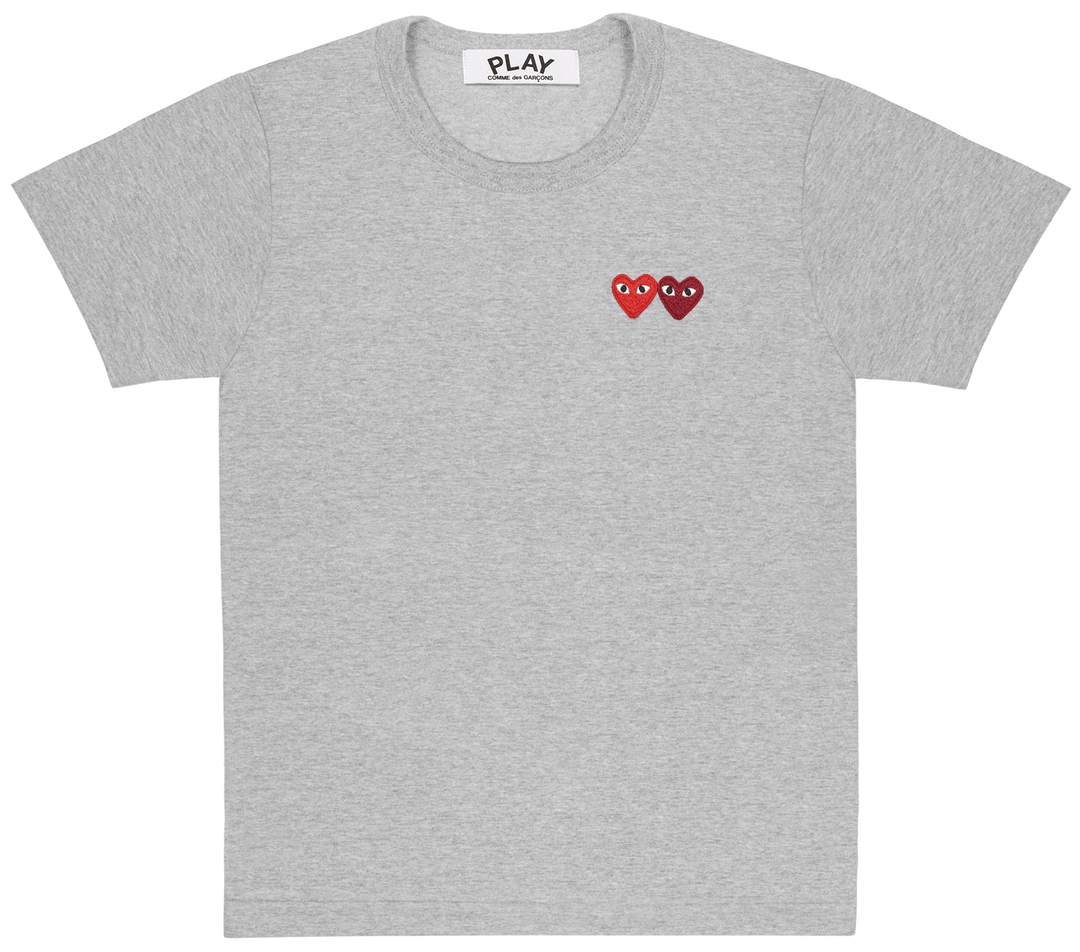 COMME-des-GARCONS-PLAY-Grey-With-Red-And-Burgundy-Heart-Tee-Men-Grey-1