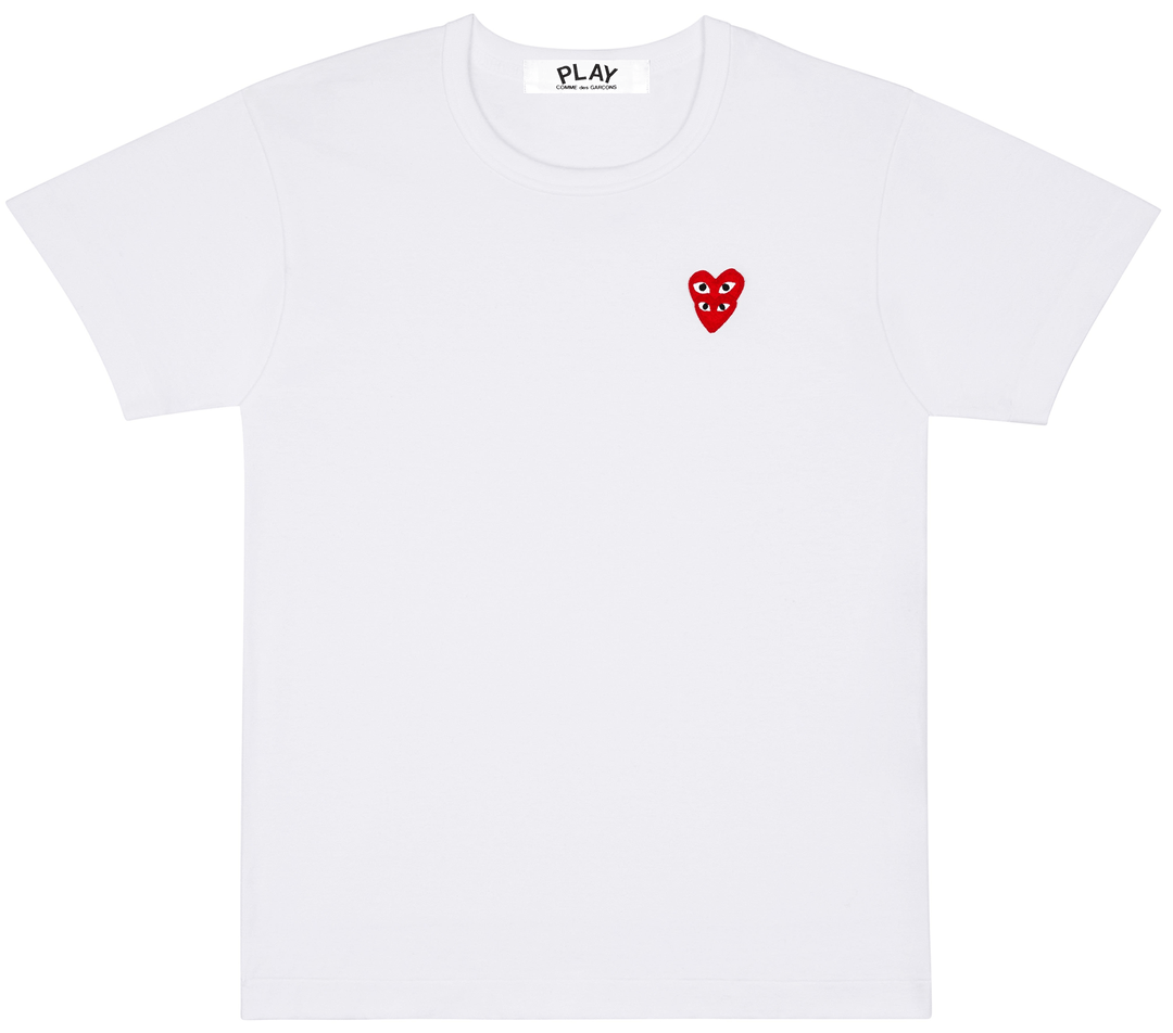 COMME-des-GARCONS-PLAY-Heart-On-Heart-Emblem-Tee-Men-White-1