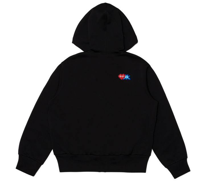       COMME-des-GARCONS-PLAY-x-INVADER-Hooded-Sweatshirt-Men-Black-2
