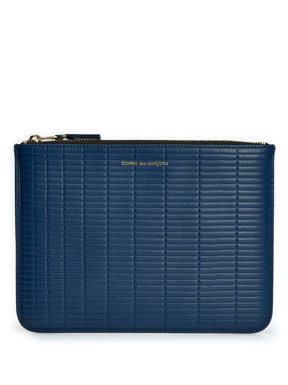 COMME-des-GARCONS-WALLET-Brick-Big-Pouch-Blue-1