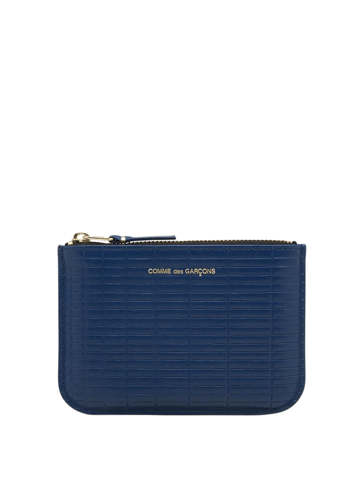 COMME-des-GARCONS-WALLET-Brick-Small-Pouch-Blue-1