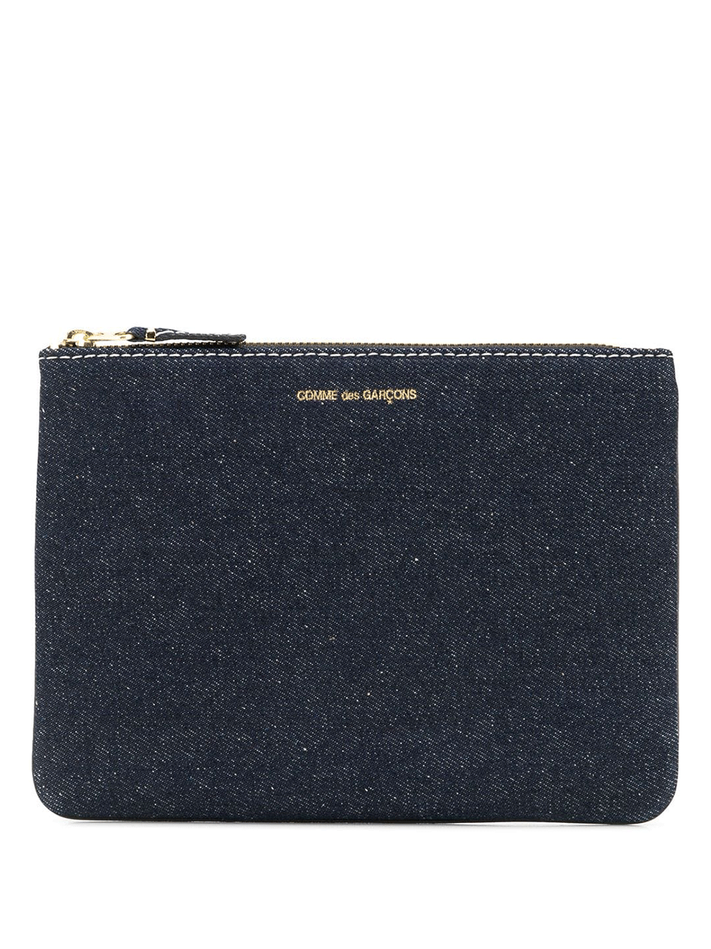 COMME-des-GARCONS-WALLET-Denim-Big-Pouch-Blue-1