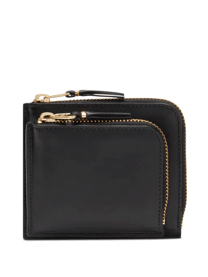 COMME-des-GARCONS-WALLET-Double-L-Zip--Black-1