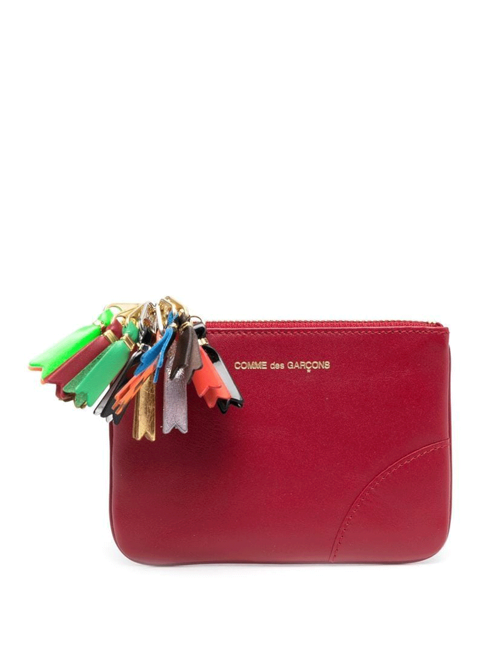 COMME-des-GARCONS-WALLET-Zipper-Pull-Small-Pouch-Red-1