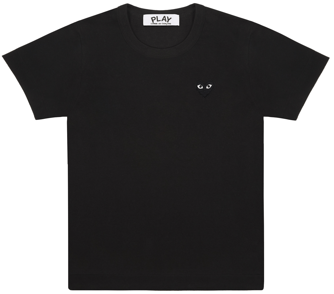 Comme des Garcons Play Black Emblem Tee Men Black 1