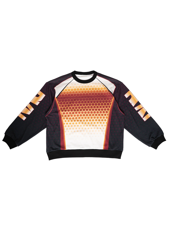 Dries Van Noten Oversized Sweatshirt Orange 1