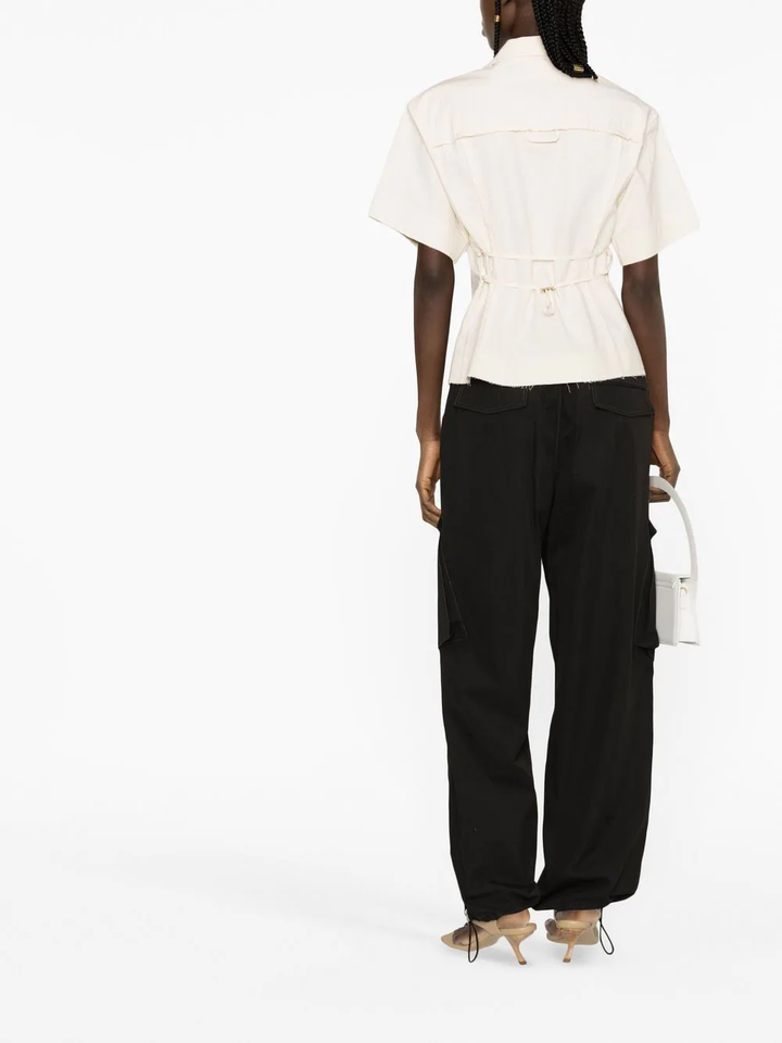 JACQUEMUS La Chemise Artichaut Off White 2