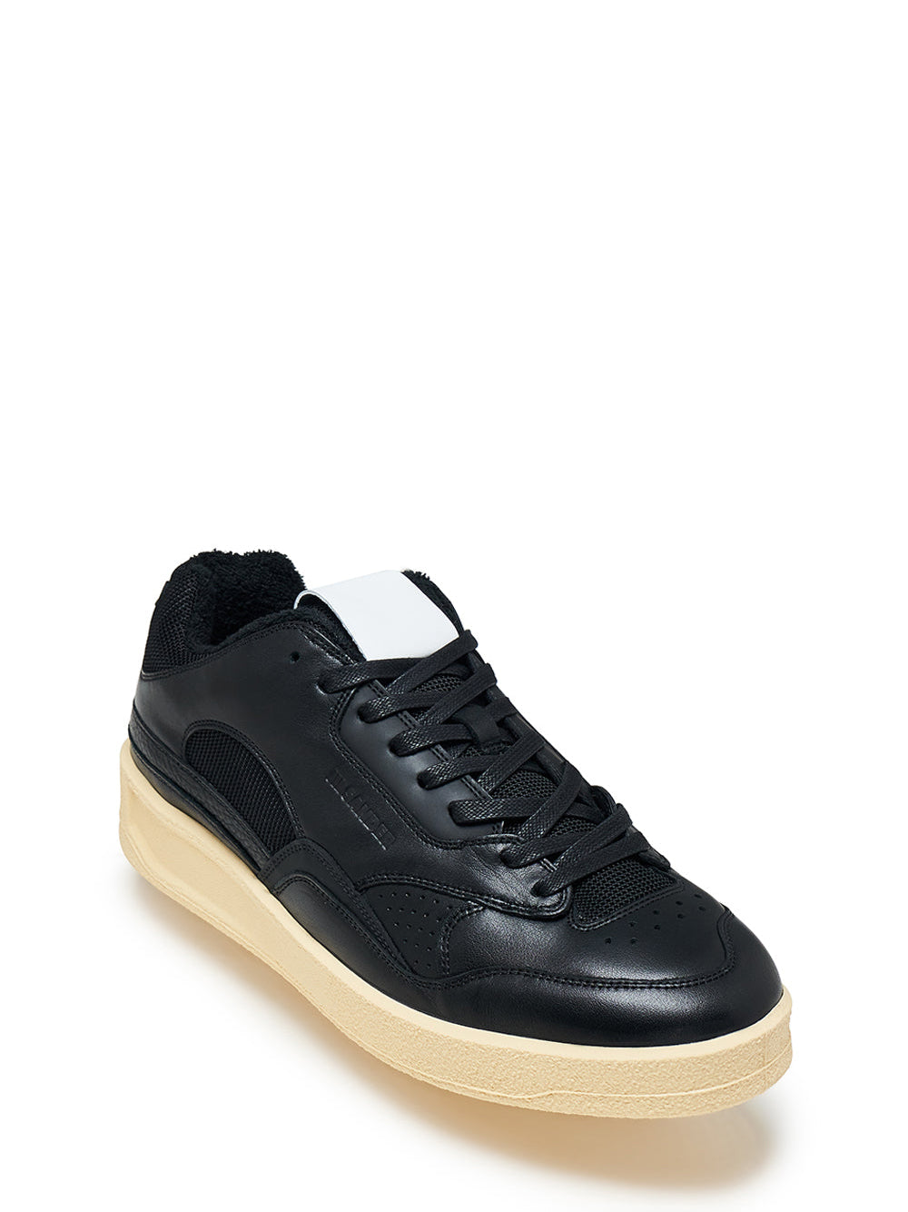 Jil Sander Cow Leather Sneakers Black 2