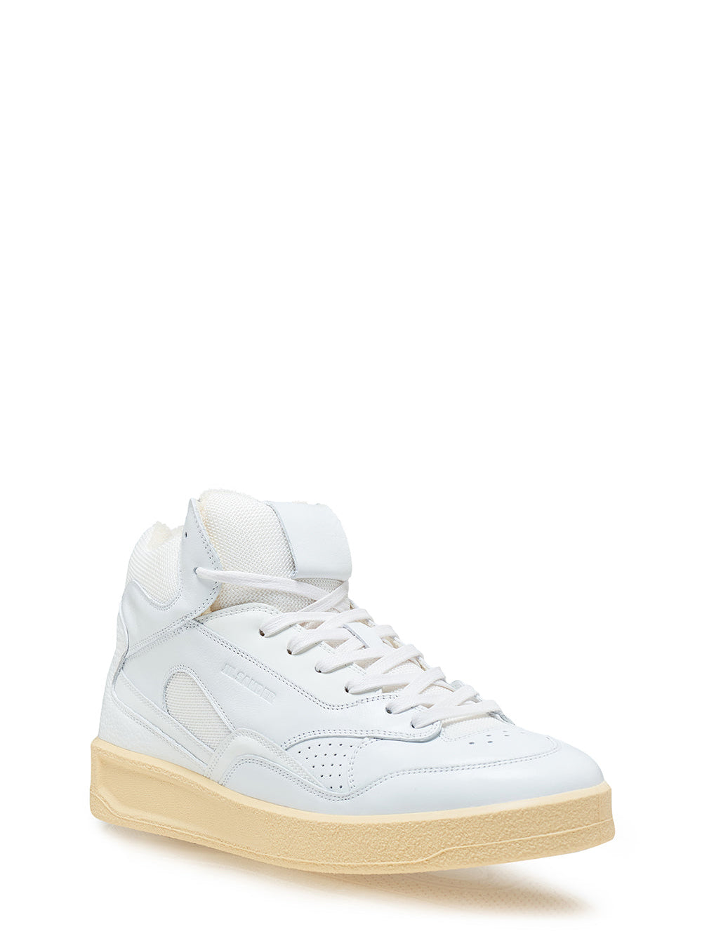 Jil Sander Cow Leather Sneakers White 2