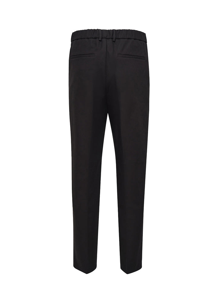 Jil Sander Double Cotton Trousers Brown 2