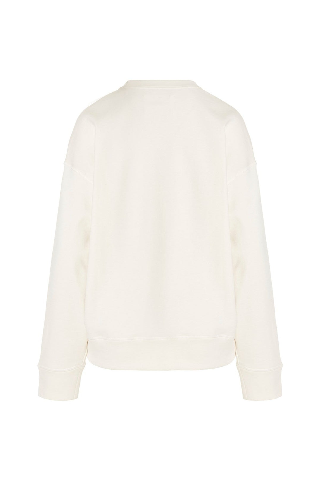 Jil Sander Logo Long Sleeves Sweatshirt Natural 2