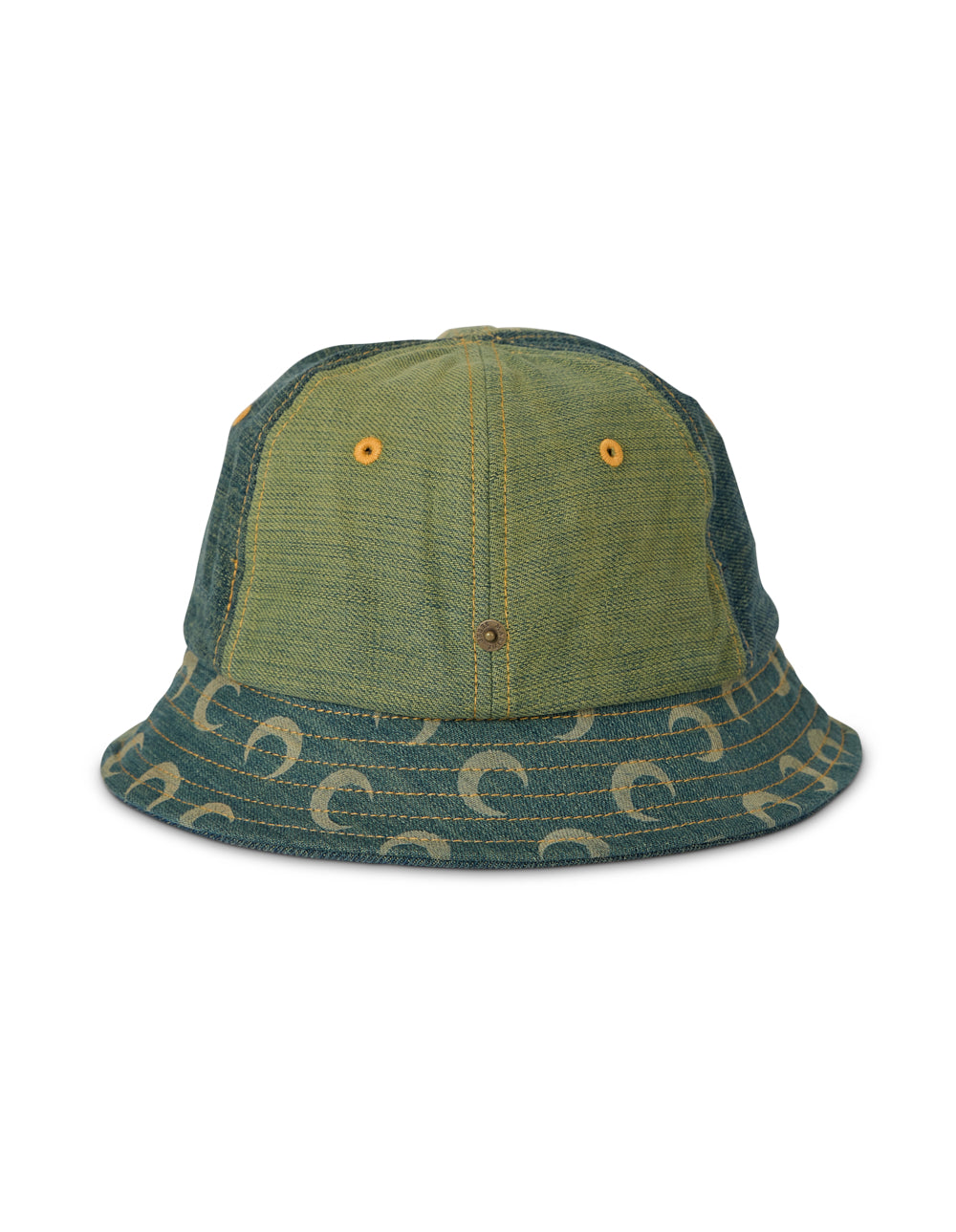 Marine Serre Denim Bell Hat Denim 2