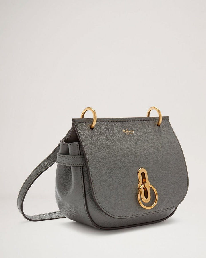 Mulberry Small Amberley Satchel Small Classic Grain Grey 3