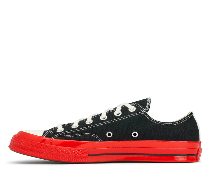 PLAY Comme des Gar??ons Low Cut Converse Chuck Taylor Black 3