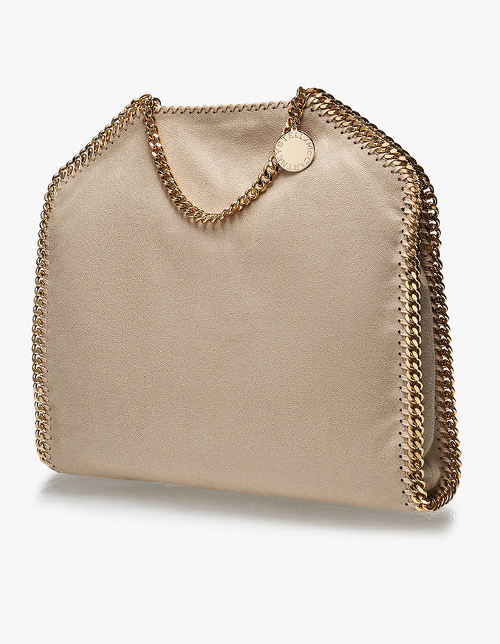 Stella McCartney 3 Chain Eco Shaggy Deer Tote Beige 2