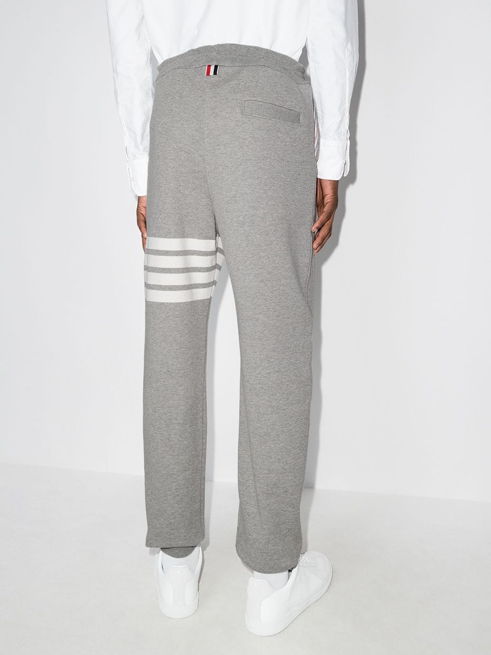 Thom-Browne-Classic-Sweatpants-Light-Grey-2