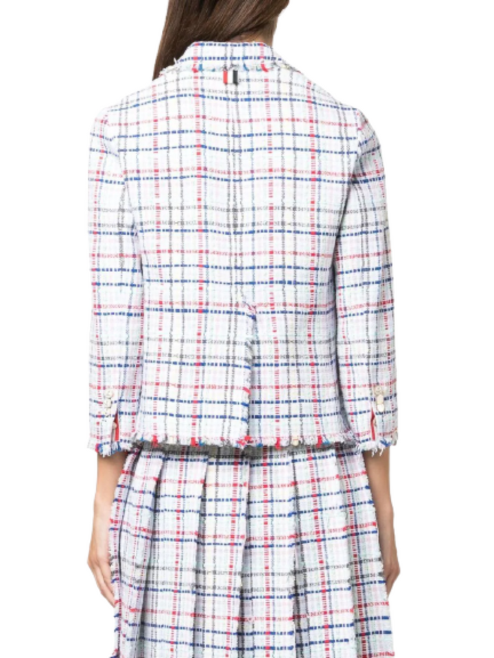 Thom Browne Cropped Sack Jacket Multi 2