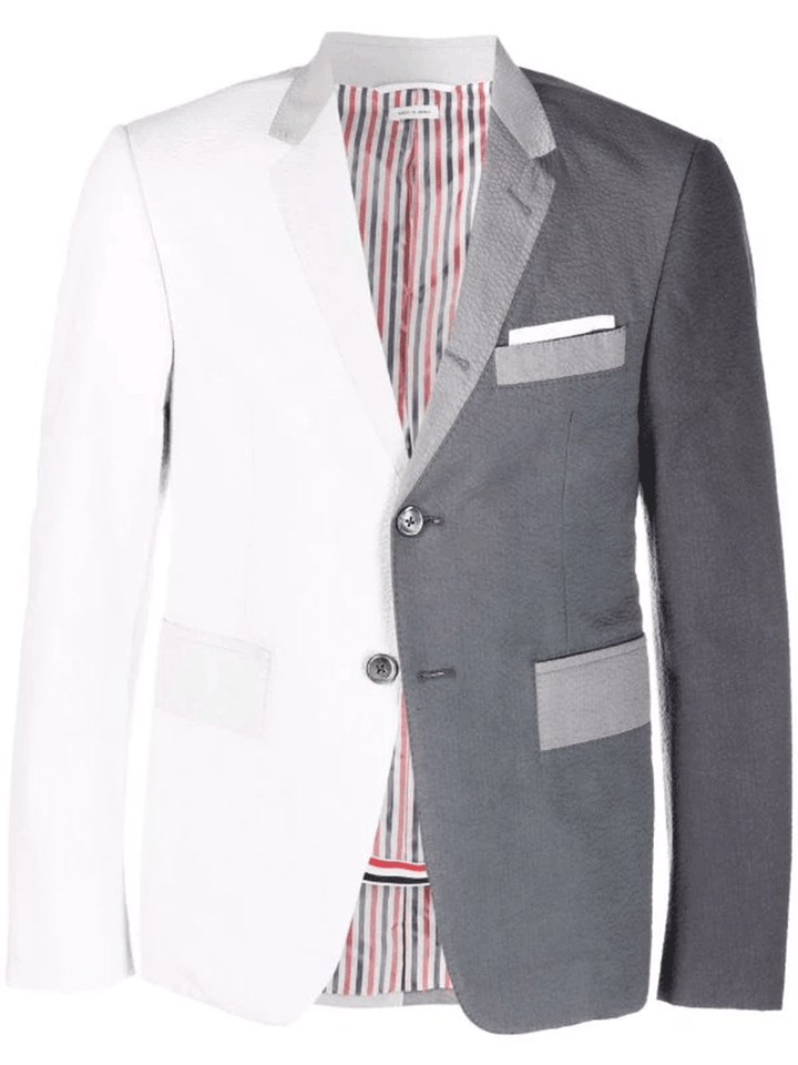 Thom-Browne-Funmix-Seersucker-Classic-Sport-Coat-Fit-Light-grey-1