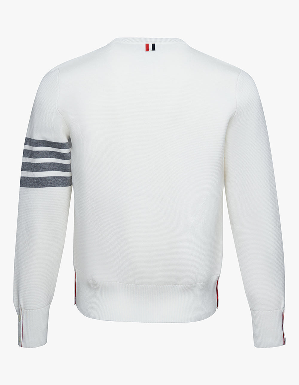 Thom-Browne-Milano-Stitch-Crew-Neck-Pullover-White-2