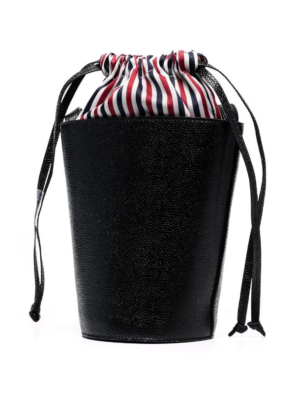 Thom-Browne-Mini-Bucket-Bag-With-Rwb-Lining-Pouch-Black-2