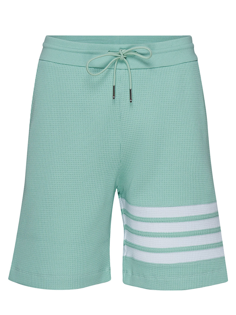     Thom-Browne-Sweat-Shorts-With-Seamed-In-4-Bar-Green-1