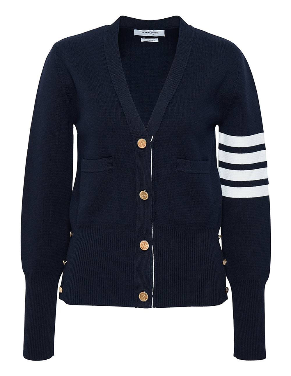 Thom Browne Classic Milano Stitch Cardigan Navy 1