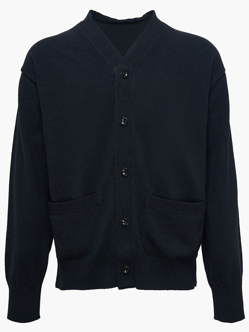 sacai MADSAKI Knit Cardigan Men Black 1